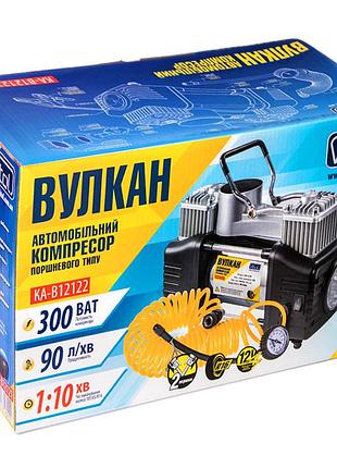 Компрессор автомобильный двухпоршневой "вулкан" 3