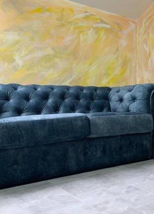 Диван честерфілд new chesterfield меблі честер3 фото