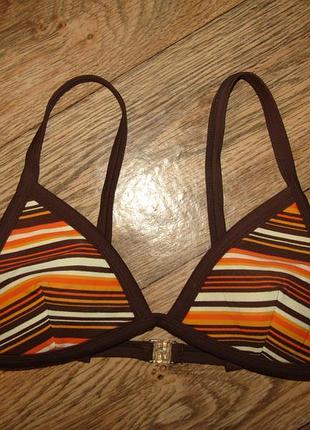 Верх от купальника eur 38-м в полоску