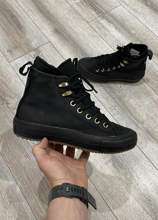 Жіночі шкіряні водонепроникні кеди converse chuck taylor all-star waterproof 36.5 р.