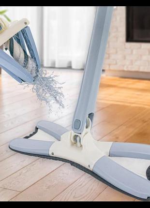 Швабра с самоотжимом twist mop, 360 градусов, микрофибра