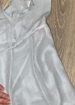 Шифонова сукня максі на запах h&m.7 фото