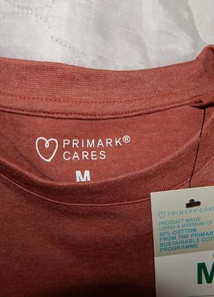 Мужская футболка primark cares оригинал р.50 079fmls  (только в указанном размере, только 1 шт)6 фото