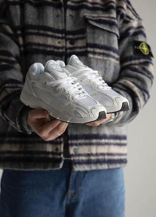 Очень крутые кроссовки adidas astir cloud white silver metallic8 фото