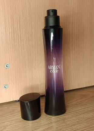 Giorgio armani code eau de parfum&nbsp;  парфумована вода 75 мл.1 фото