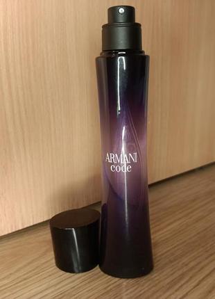 Giorgio armani code eau de parfum&nbsp;  парфумована вода 75 мл.2 фото