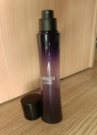 Giorgio armani code eau de parfum&nbsp;  парфумована вода 75 мл.3 фото