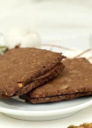 Печенье "шоколадно-ореховое", 500г2 фото