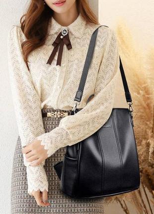 Жіночий рюкзак-сумка кенгуру, невеликий прогулянковий рюкзачок трансформер коричневий9 фото