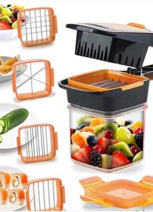 Овочерізка найсер дайсер 2, подрібнювач nicer dicer 5 в 1