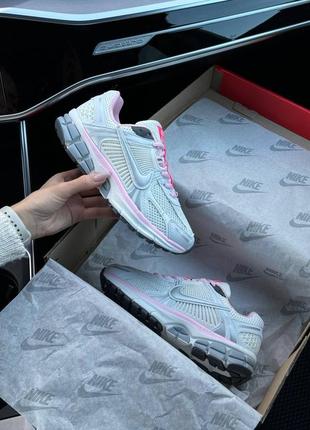 Nike vomero 5 wmns white pink8 фото