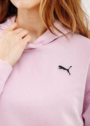 Жіноча худі puma better essentials hoodie фіолетовий s (7d67598860 s)4 фото