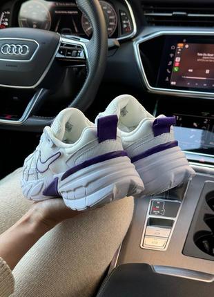Nike runtekk wmns white purple2 фото