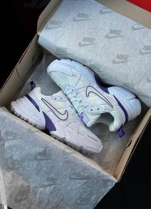 Nike runtekk wmns white purple7 фото