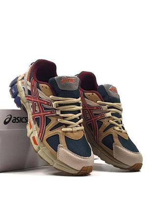 Жіночі кроссівки asics gel - kahana 8 brown navy . кроссовки асикс коричневі1 фото