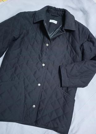 Качественная демисезонная стёганая куртка с карманами,46-50разм,marco pecci