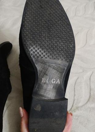 Стильные замшевые туфли egga6 фото