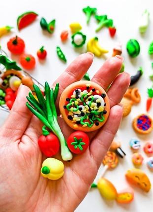 Набор для творчества "игрушечная еда 50 блюд"8 фото