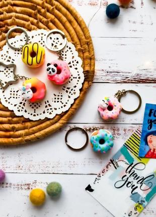 Набор для творчества "брелки пончики"