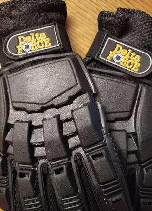 Тактические спортивные перчатки вело-мото-пейнтбол delta force