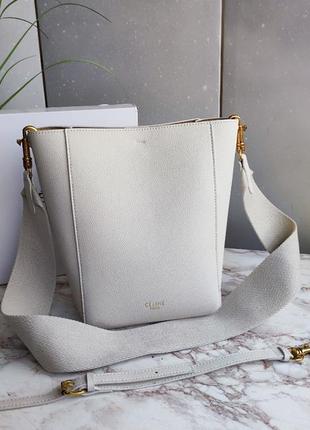 Сумка у стилі celine, шкіра, люкс