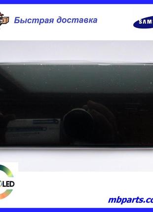 Дисплей с сенсором samsung a025 galaxy а02s black, gh81-20118a, оригинал с рамкой (163*72 мм)