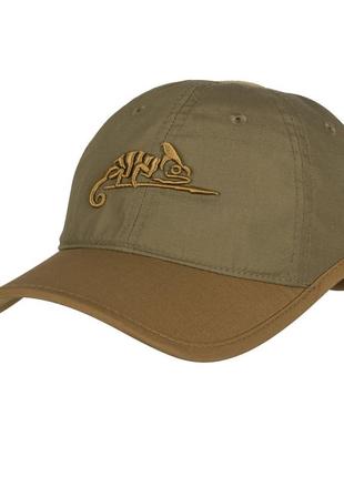 Бейсболка helikon-logo cap adaptive green/coyote