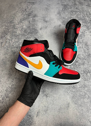 Air jordan 1 mid ps 'multi-color'