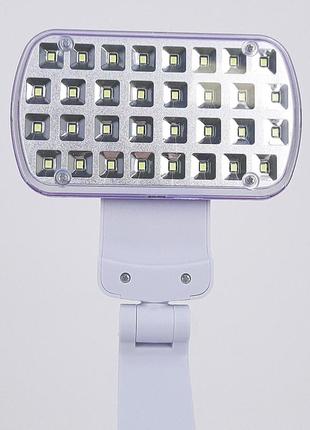Светодиодная настольная led лампа с аккумулятором 2w, 200 lm, 6000k sneha (997982)