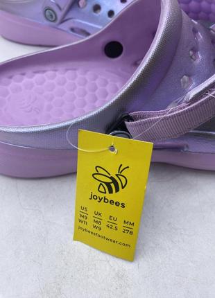 Кроксы joybees modern clog iridescent оригинал8 фото