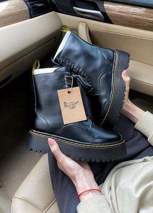 Черевики жіночі осінні/весняні на платформі доктор мартінс жадон dr martens jadon