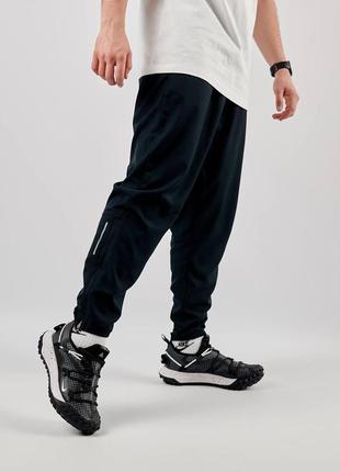 Мужские кроссовки nike acg mountain fly low black white, текстильные кроссовки nike acg весна/лето3 фото