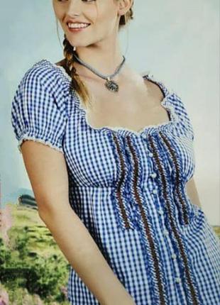Esmara,  женская блуза в баварском стиле, р. eur 422 фото