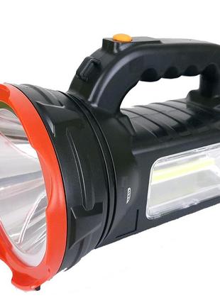Светодиодный led фонарик ручной аккумуляторный 4w + 3w ватт sneha (99782915-15-78)