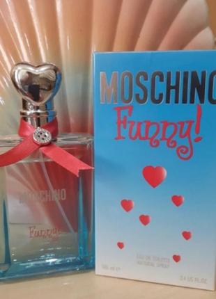 Туалетная вода moschino funny москино фанные 100 мл