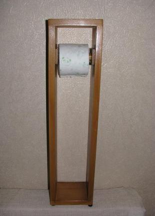 Підлоговий тримач для туалетного паперу2 фото