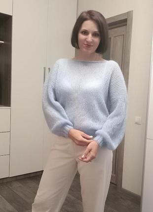 Светр павутинка в'язаний.