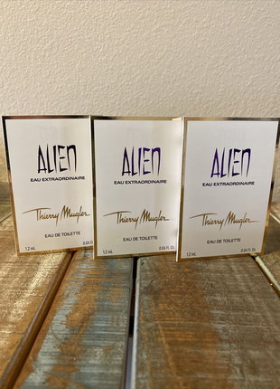 Пробники оригінальних парфумів thierry mugler alien eau extraordinaire 1,2 мл, туалетна вода жіноча