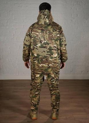 Зимовий тактичний костюм мультикам (тканина грета +утеплювач холософт)4 фото