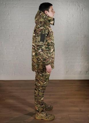 Зимовий тактичний костюм мультикам (тканина грета +утеплювач холософт)3 фото