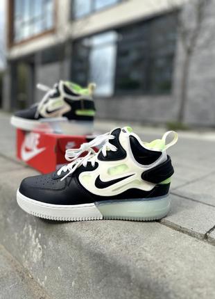 Чоловічі оригінальні кросівки nike air force 1 mid react dq1872 1004 фото