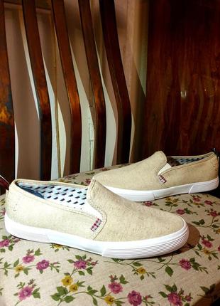 Кеды слипоны ben sherman bristol slip-on neutral (eur 41.5, 26.5см)2 фото