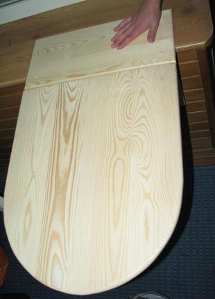 Настенный складной столик из дерева4 фото