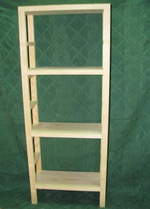 Стелаж маленький дерев'яний / компактний