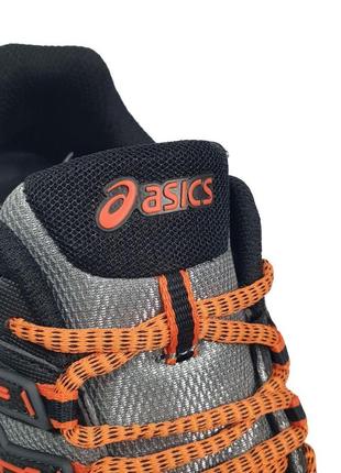 Мужские кроссовки asics gel - kahana 8 black grey orange. кроссовки асикс серые с оранжевым7 фото