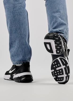 Черно-белые мужские кроссовки runtekk black white , летние брендовые кроссовки сетка9 фото