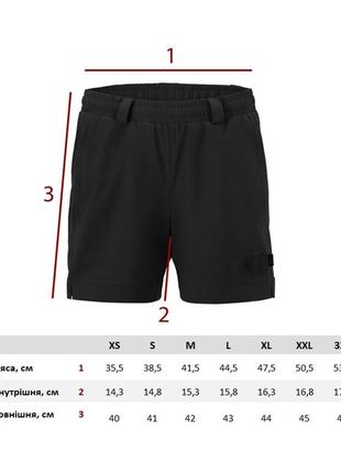 Шорти helikon-tex utility light shorts black10 фото