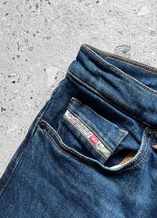 Diesel men’s 2019 d-strukt premium blue denim jeans преміальні, високоякісні, сині джинси6 фото