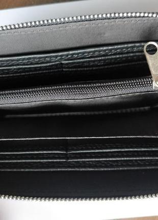 Гаманець  жіночий, натуральна шкіра, вишитий гаманець, гаманець з вишивкою5 фото