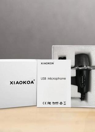 Студийный конденсаторный микрофон usb nx32s. настольный микрофон для звукозаписи5 фото
